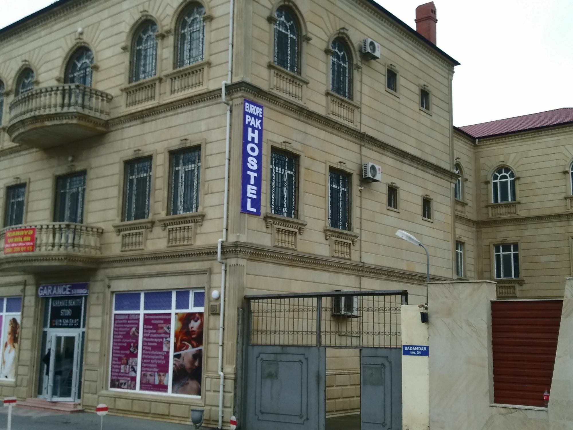 Europe Pak Hostel Baku Exteriör bild